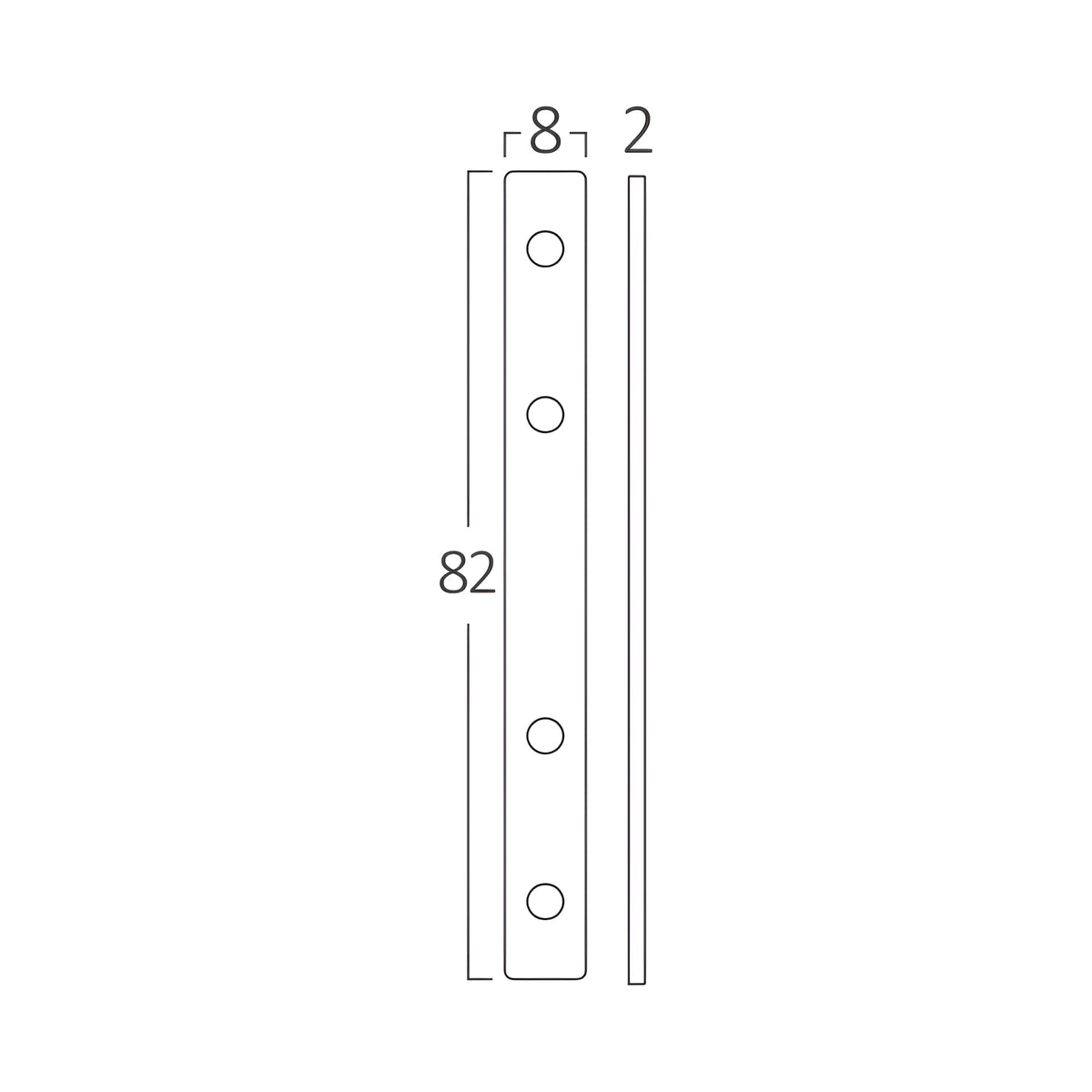 Braytron M20A Magneetrail Accessoire Zilver SR01
