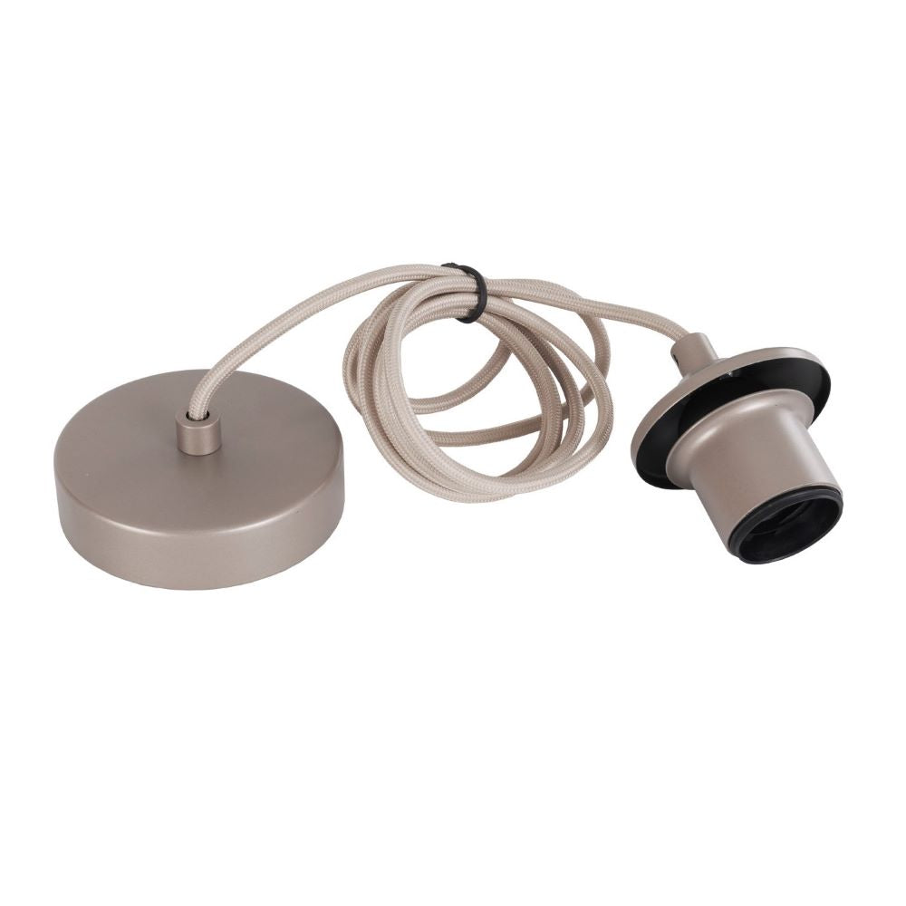 Artdelight Pendant cord uni - Pendel/Hanglamp - Champagne