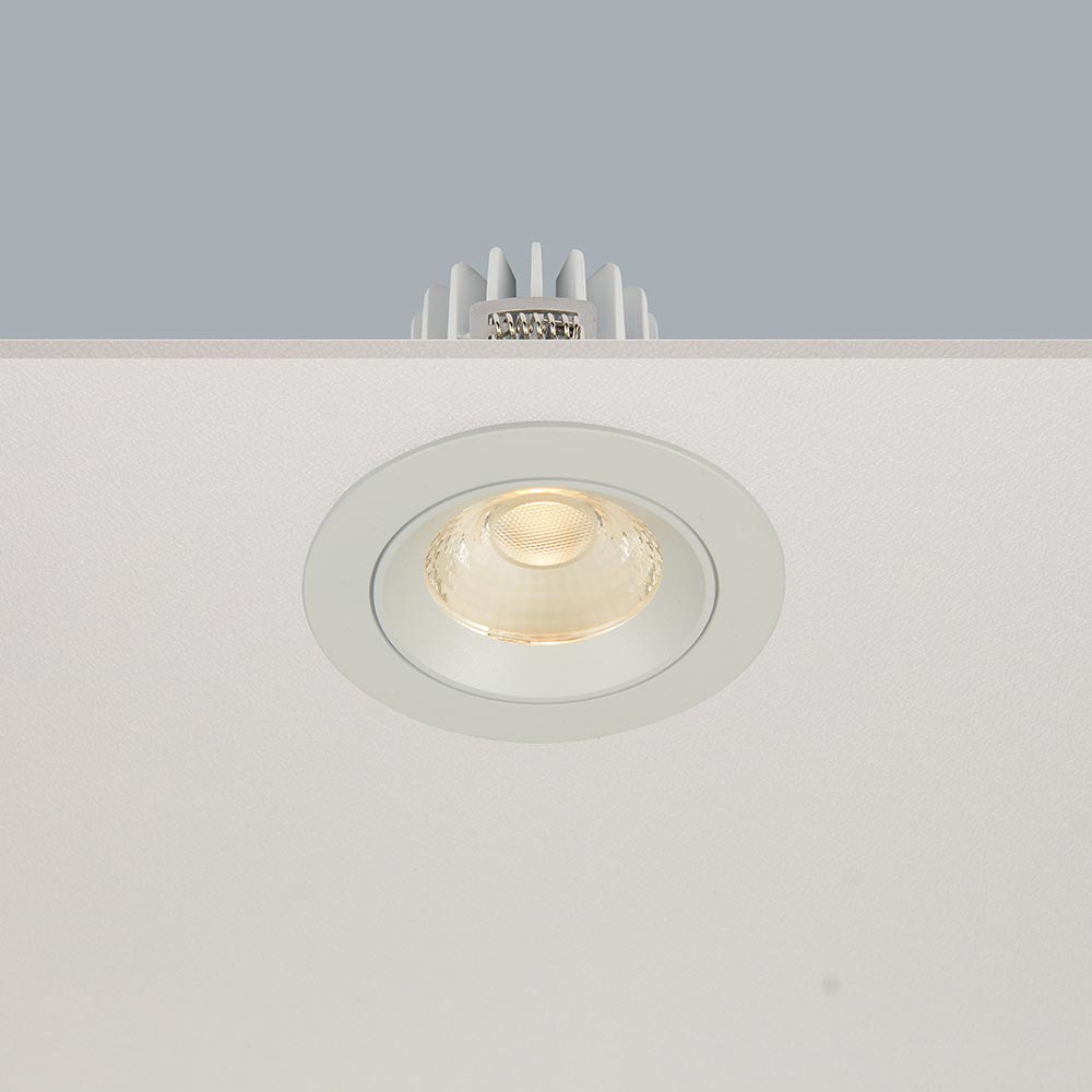 Artdelight Venice 2108 - Inbouwspot - 855lm - Rond - Wit