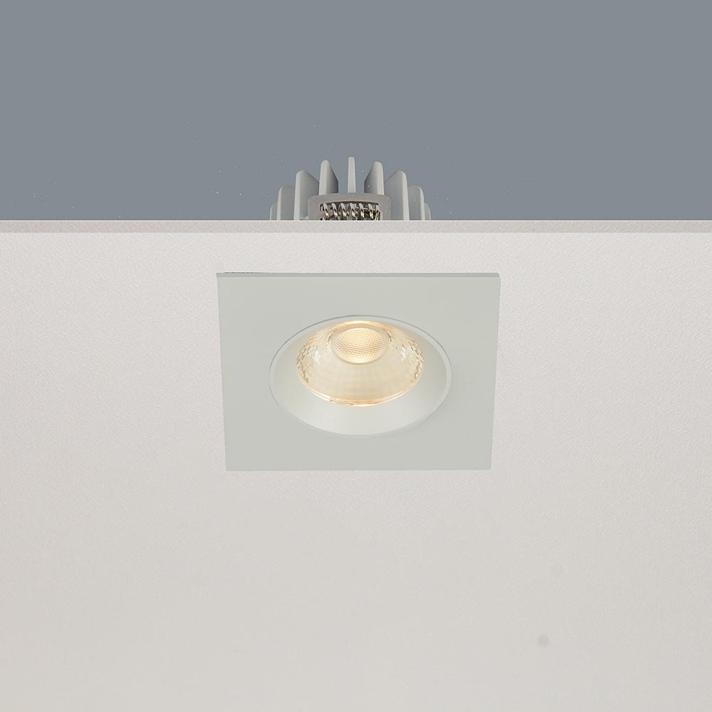 Artdelight Venice 2508 - Inbouwspot - 855lm - Vierkant - Wit