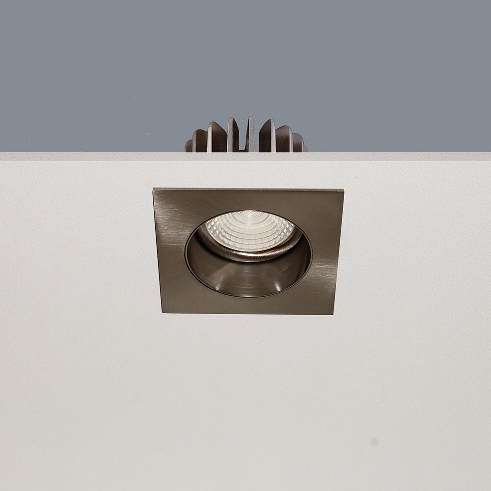 Artdelight Venice 2708 - Inbouwspot - 810lm - Vierkant - Mat staal