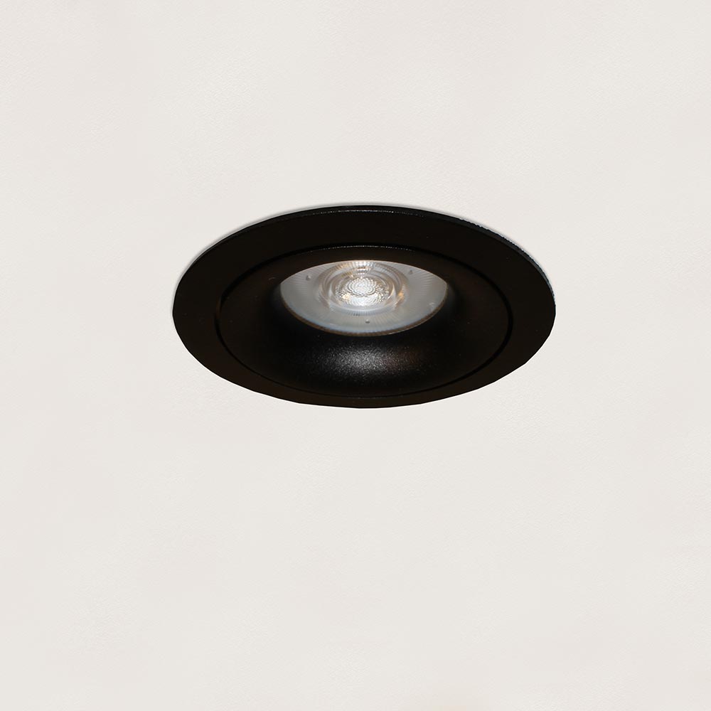 Artdelight Alice - Inbouwspot - Rond - Zwart