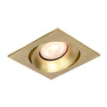 Artdelight Alice - Inbouwspot - Vierkant - Mat goud