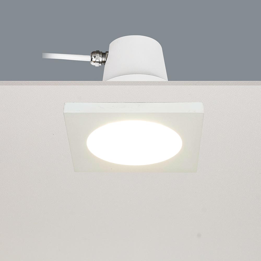 Artdelight Bados - Inbouwspot - Rond - Wit