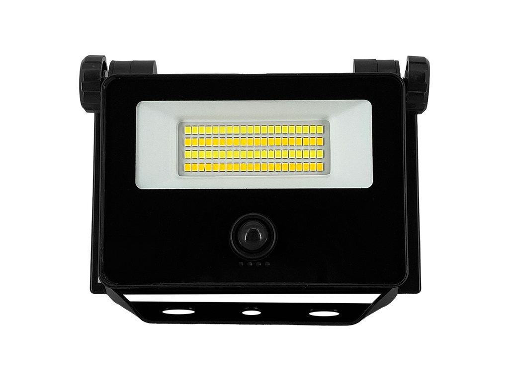 Solar schijnwerper FLOWLITE 3CCT (3/4/6,5K) 10W 1100lm PIR afstandsbediening IP65 zwart LITE