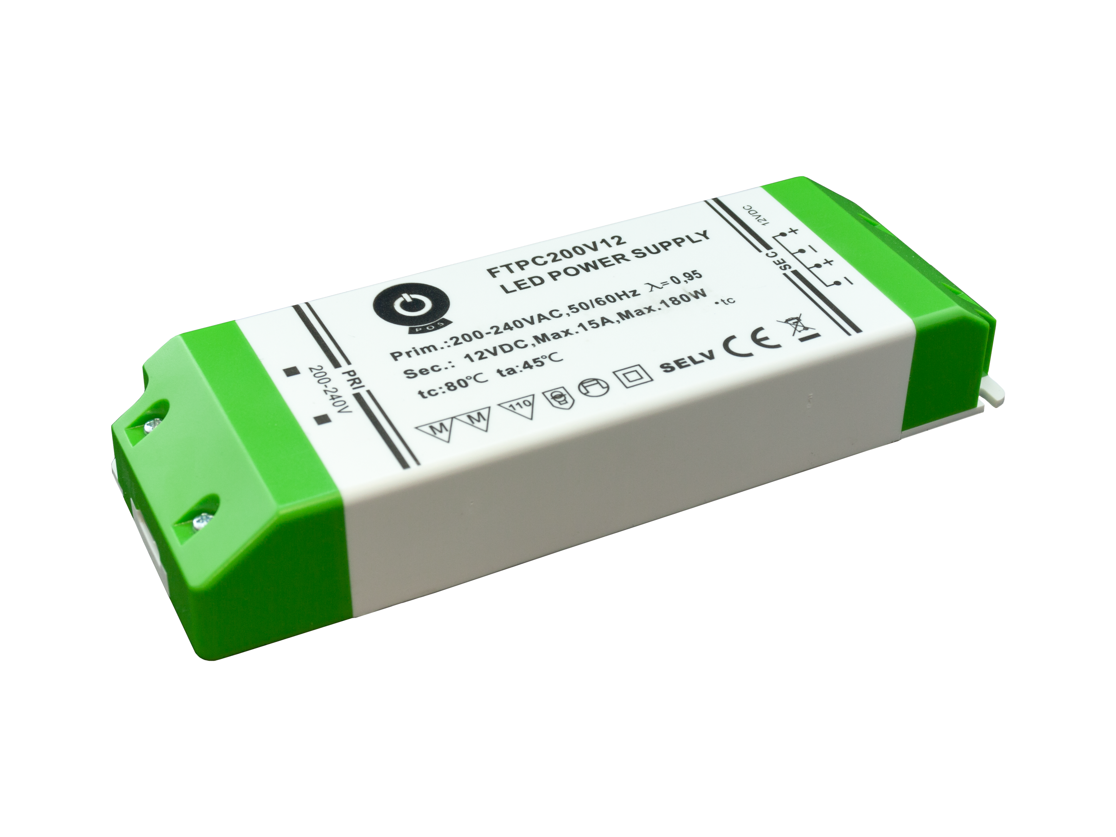 FTPC200W12V 15A 200W 12V PSU
