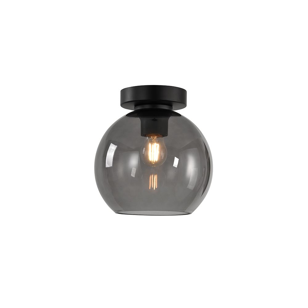 Artdelight Marino - Plafonnière - Ø20cm - Titan glas