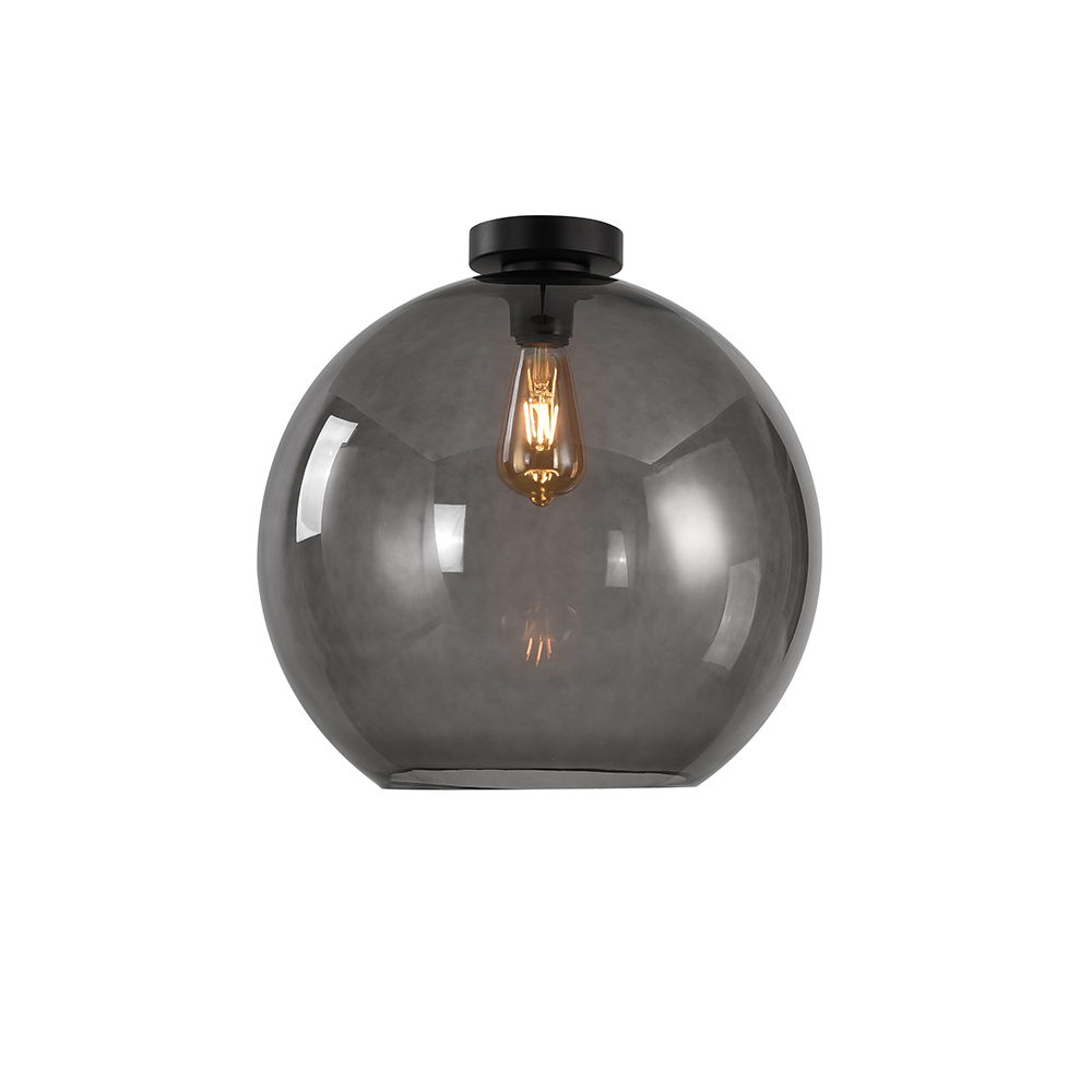 Artdelight Marino - Plafonnière - Ø20cm - Titan glas