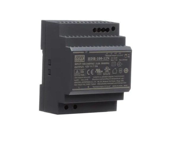 HDR-100-12N 7.5A 100W 12V DIN PSU