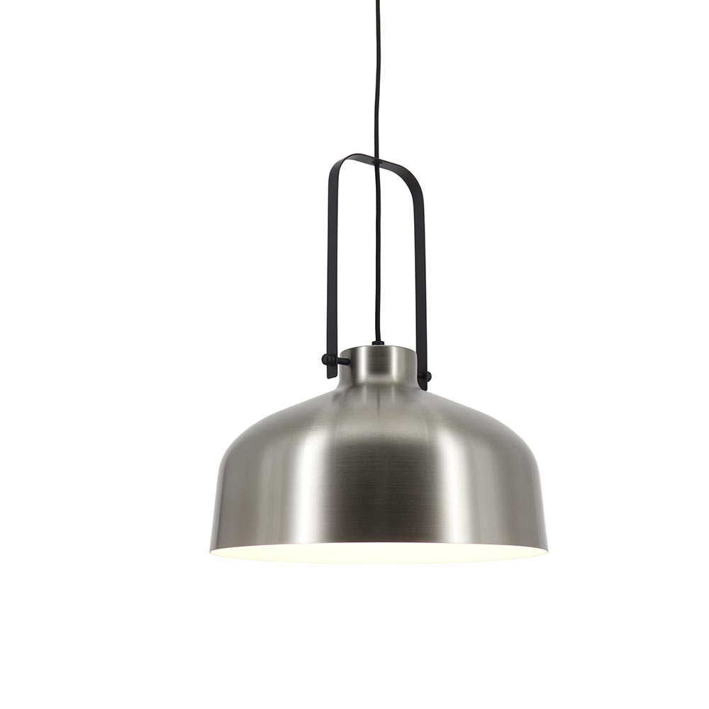 Artdelight Mendoza - Hanglamp - Ø37,5 - Mat staal/zwart