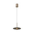 Artdelight Madison - Hanglamp - 1 lichts - Champagne