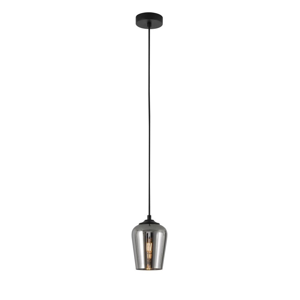 Artdelight Tombo - Hanglamp - Ø12,5cm - Titan glas