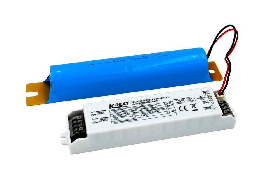 MERRYTEK PSU LED met noodstroomvoorziening 3h 5W