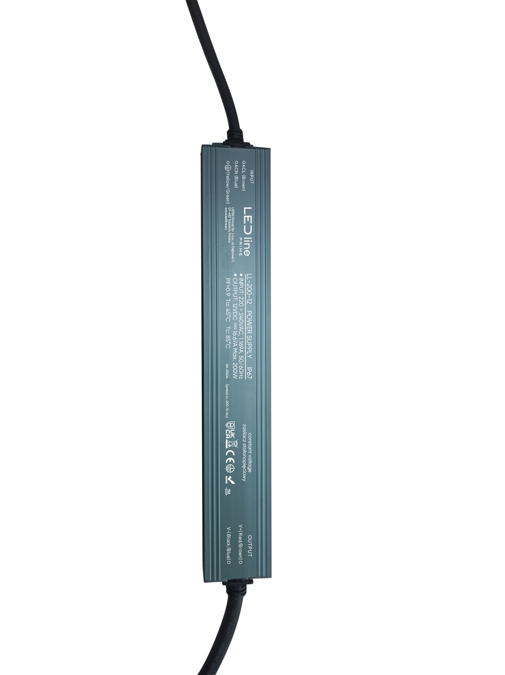 PSU 200-12 IP67 200W 12V Aluminium PRIME