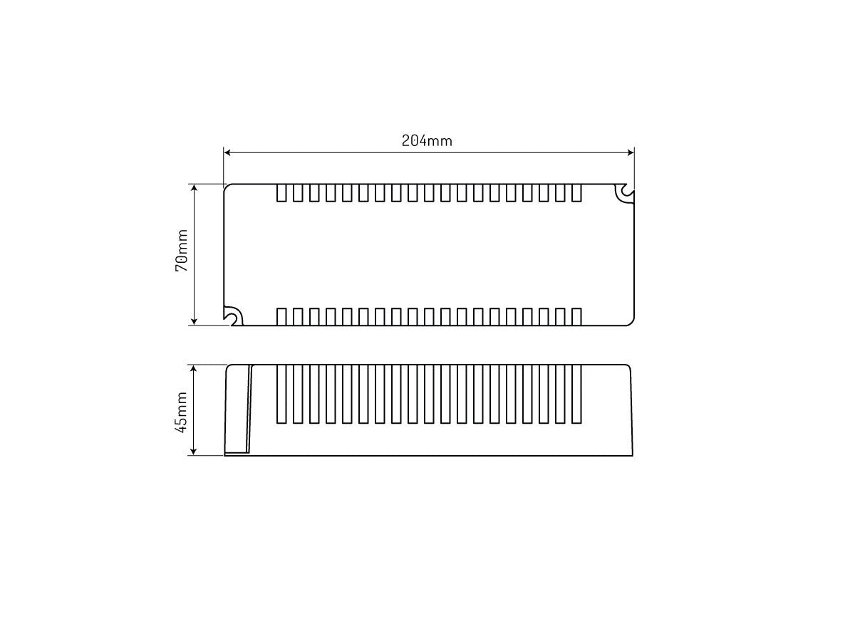 Voeding 200-24 IP67 200W 24V PRIME