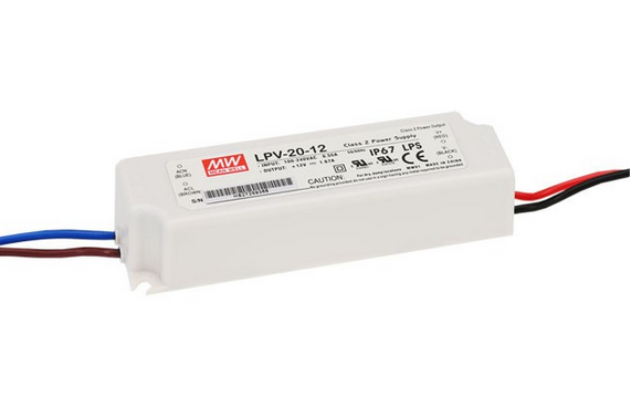LPV-20-24 PSU 0.84A 20W 24V IP67
