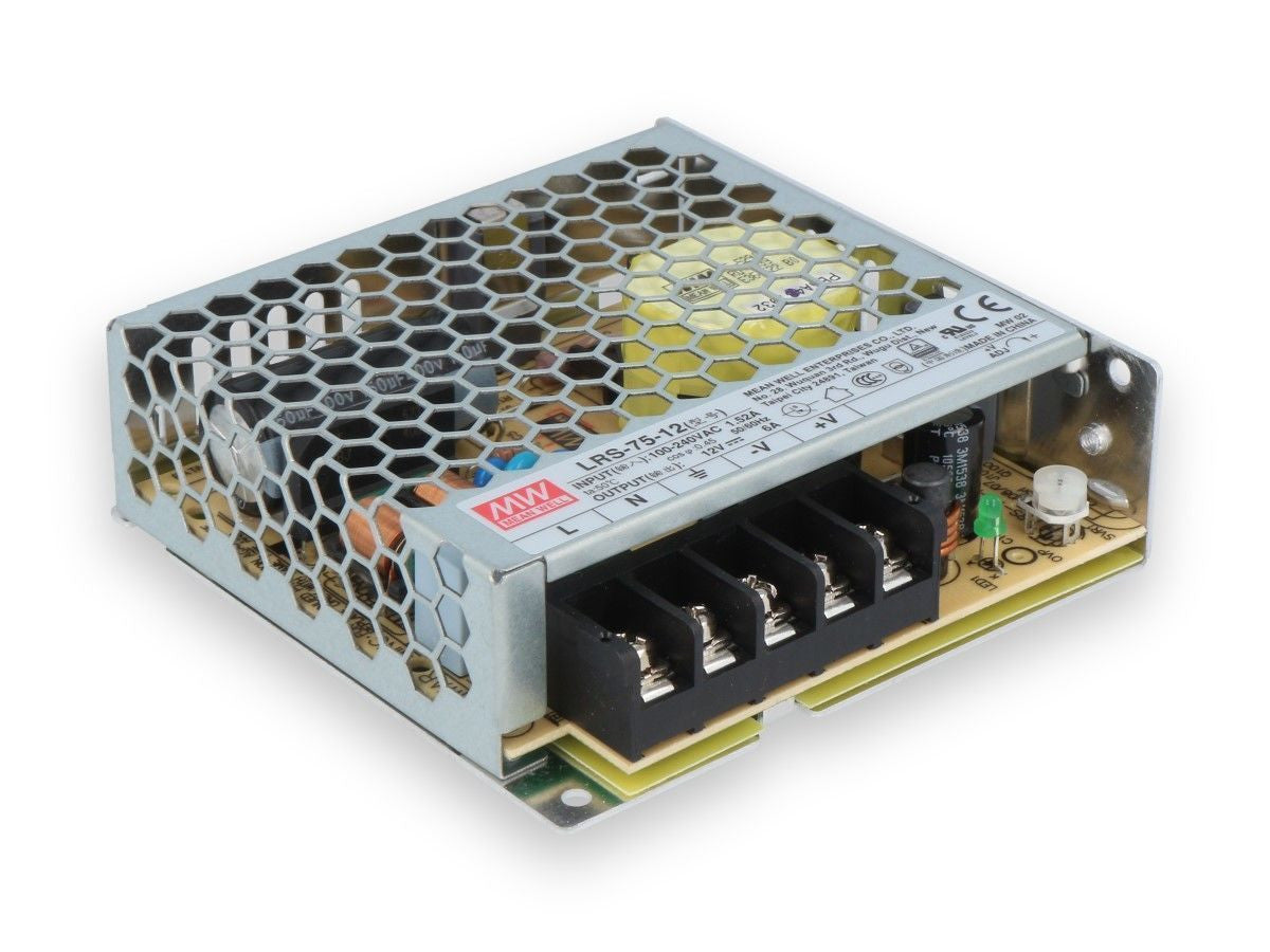 LRS-75-12 6A 72W 12V PSU