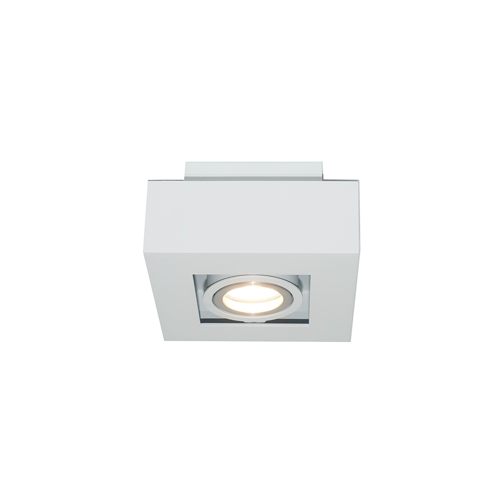 Artdelight Bosco - Opbouwspot - 1 lichts - Wit