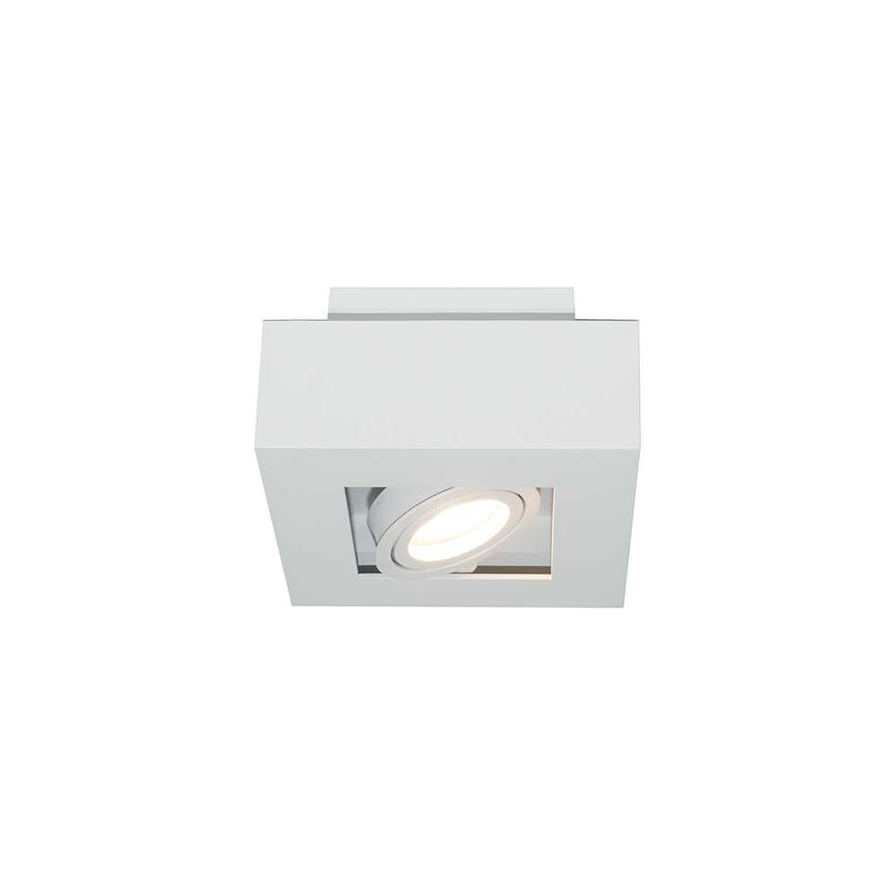 Artdelight Bosco - Opbouwspot - 1 lichts - Wit