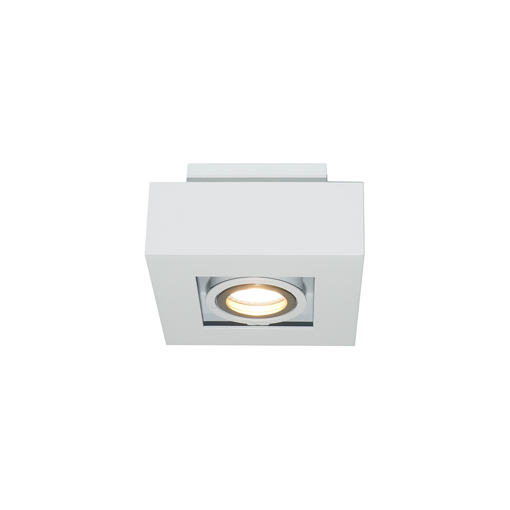 Artdelight Bosco - Opbouwspot - 1 lichts - Wit