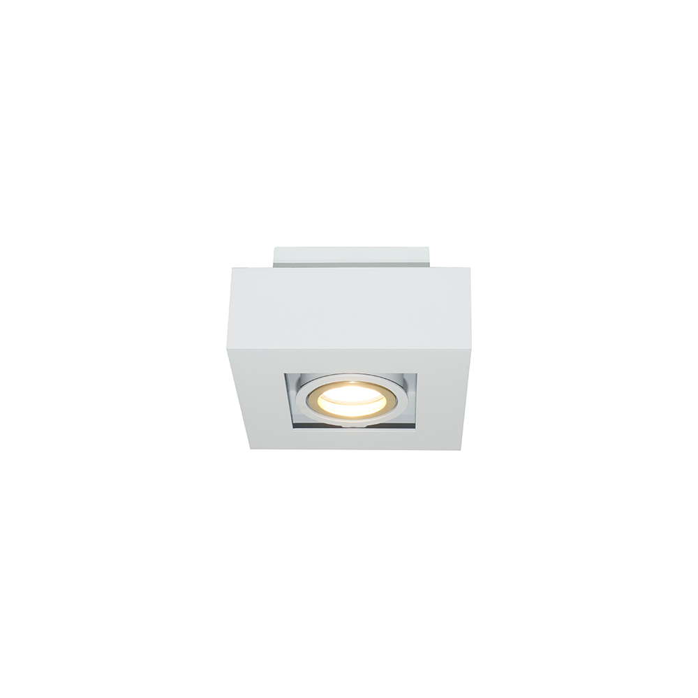 Artdelight Bosco - Opbouwspot - 1 lichts - Wit