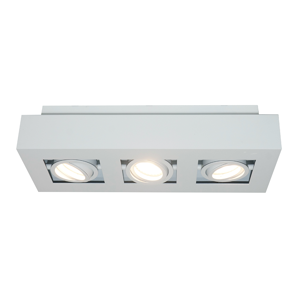 Artdelight Bosco - Opbouwspot - 1 lichts - Wit