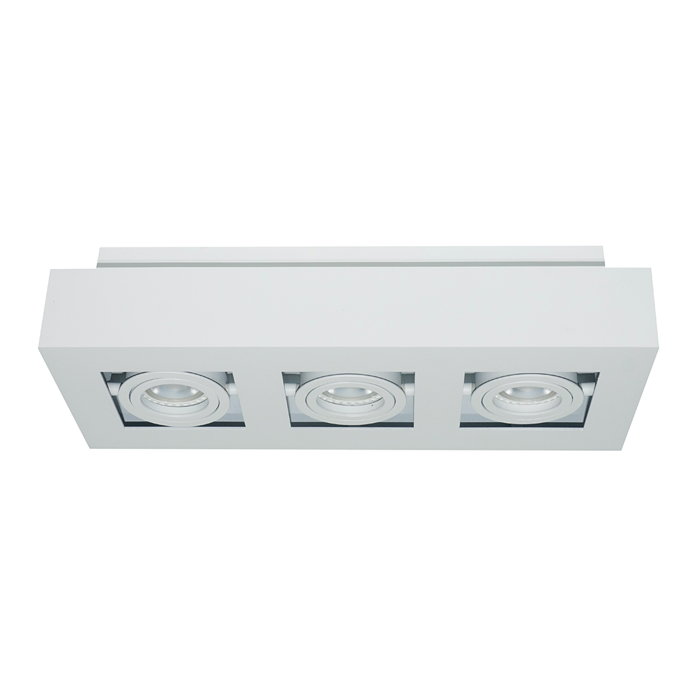 Artdelight Bosco - Opbouwspot - 1 lichts - Wit