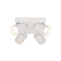 Artdelight Megano - Opbouwspot - 4 lichts - Wit