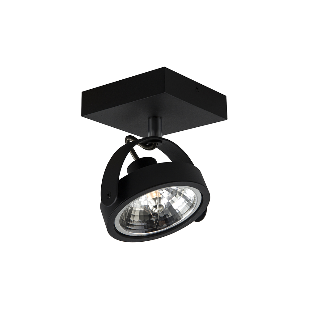 Artdelight Wajer - Opbouwspot - 1 lichts - Wit
