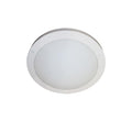 Artdelight Yuca - Plafonnière - Ø31cm - Wit