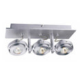 Artdelight Meist - Opbouwspot - 3 lichts - Aluminium