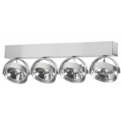 Artdelight Dutchess - Opbouwspot - 4 lichts - Aluminium
