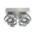 Artdelight Dutchess - Opbouwspot - LED - 4 lichts - Vierkant - Aluminium