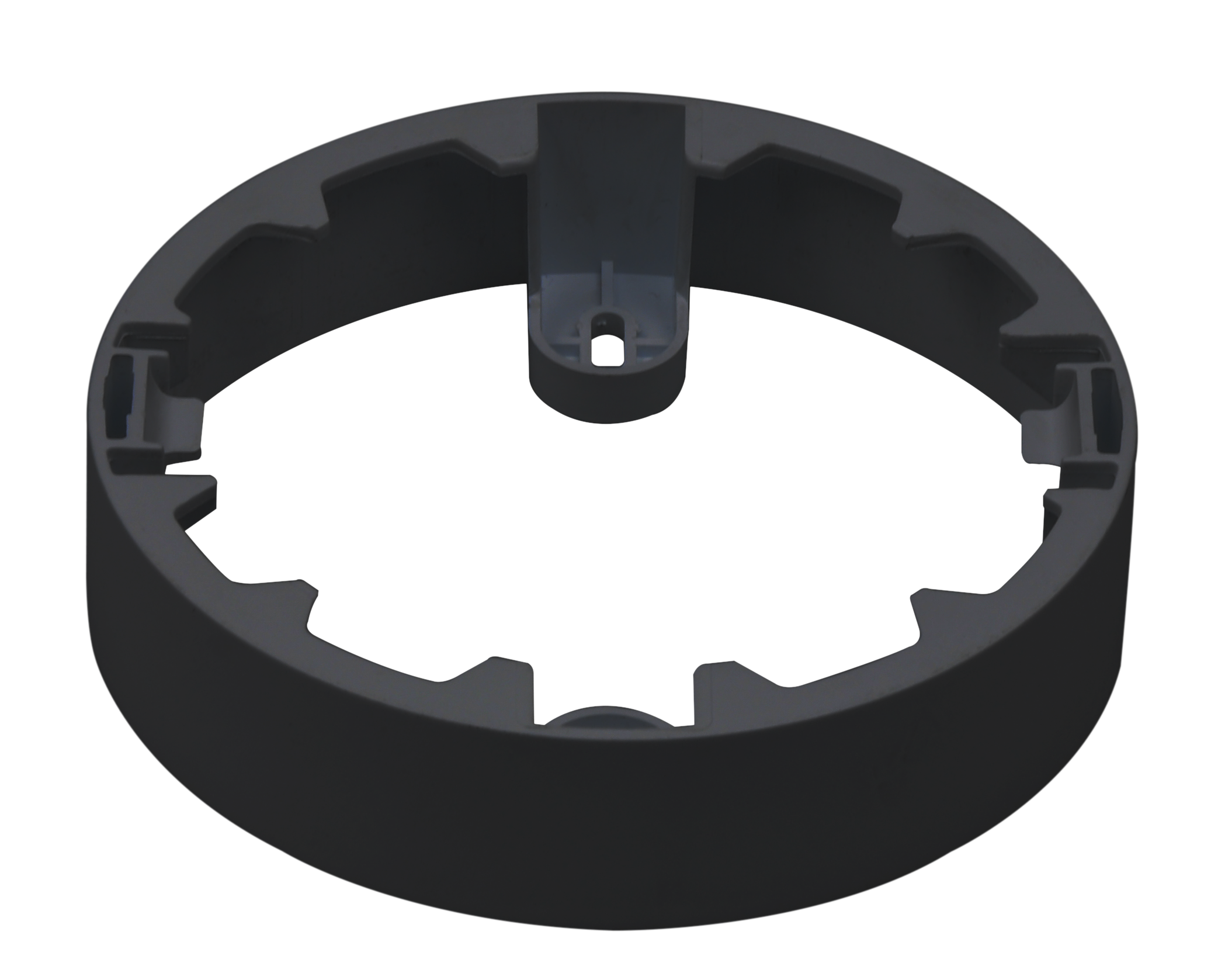 Downlight MOLLY Ronde inbouwring voor opbouwmontage 9W zwart LITE