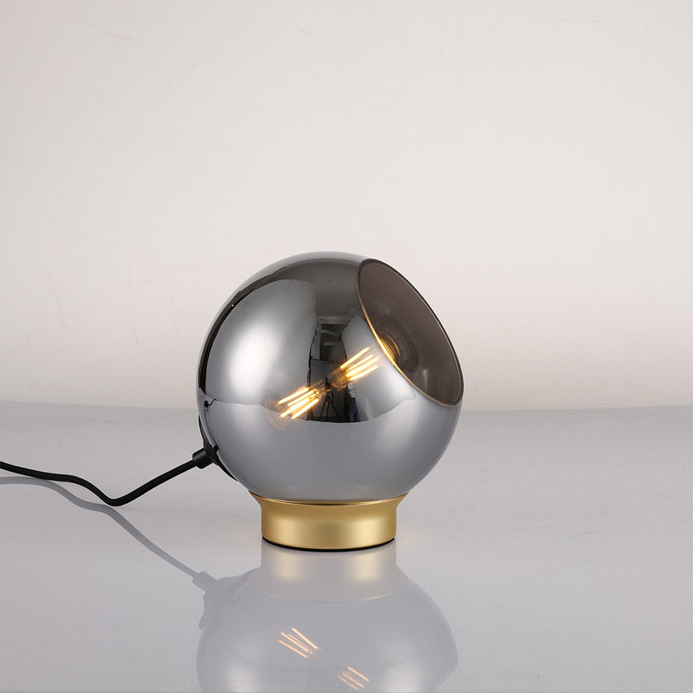 Artdelight Mirror - Ring/Tafellamp - Mat goud