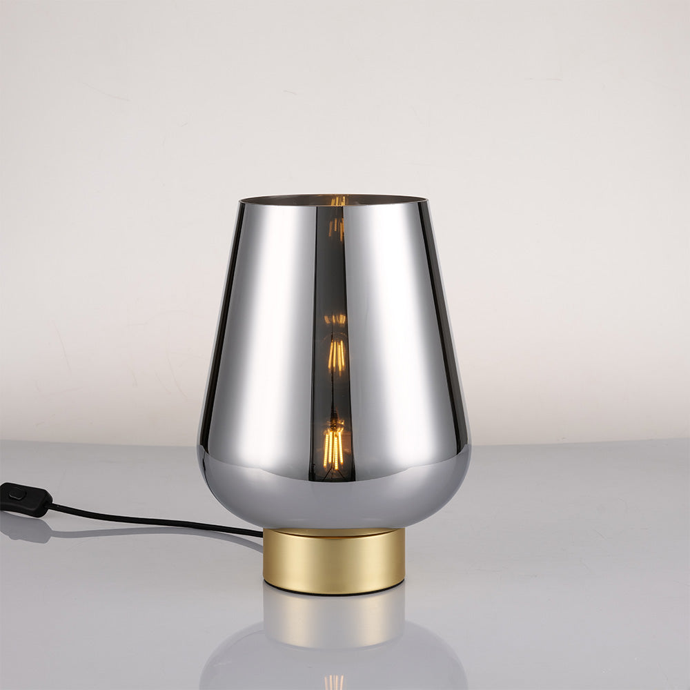 Artdelight Round - Tafellamp - Mat goud