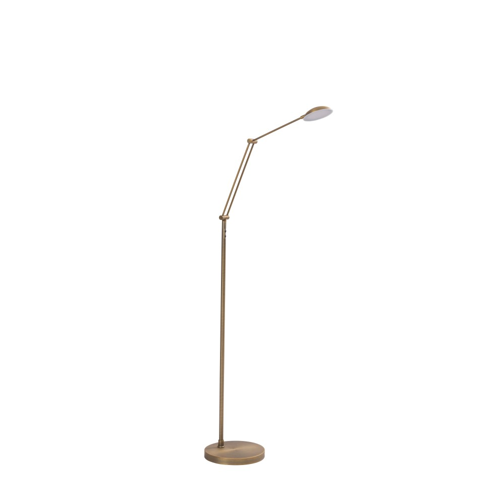 Artdelight Palermo - Leeslamp - Antiek brons