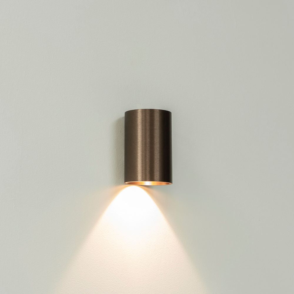 Artdelight Brody 1 - Wandlamp - Brons geborsteld