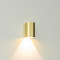 Artdelight Brody 1 - Wandlamp - Goud geborsteld