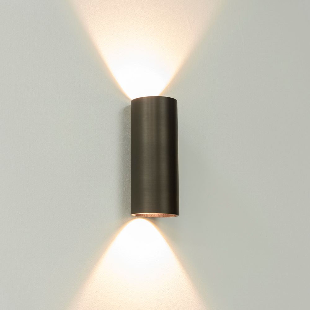 Artdelight Brody 2 - Wandlamp - Donker brons