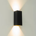 Artdelight Dante2 XL - Wandlamp - Zwart/goud