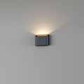 Artdelight Diaz 1L - Wandlamp - 1-lichts - Zwart/mat goud