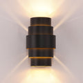 Artdelight Rolls - Wandlamp - Zwart/goud