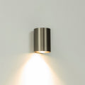 Artdelight Roulo 1 - Wandlamp - Licht brons