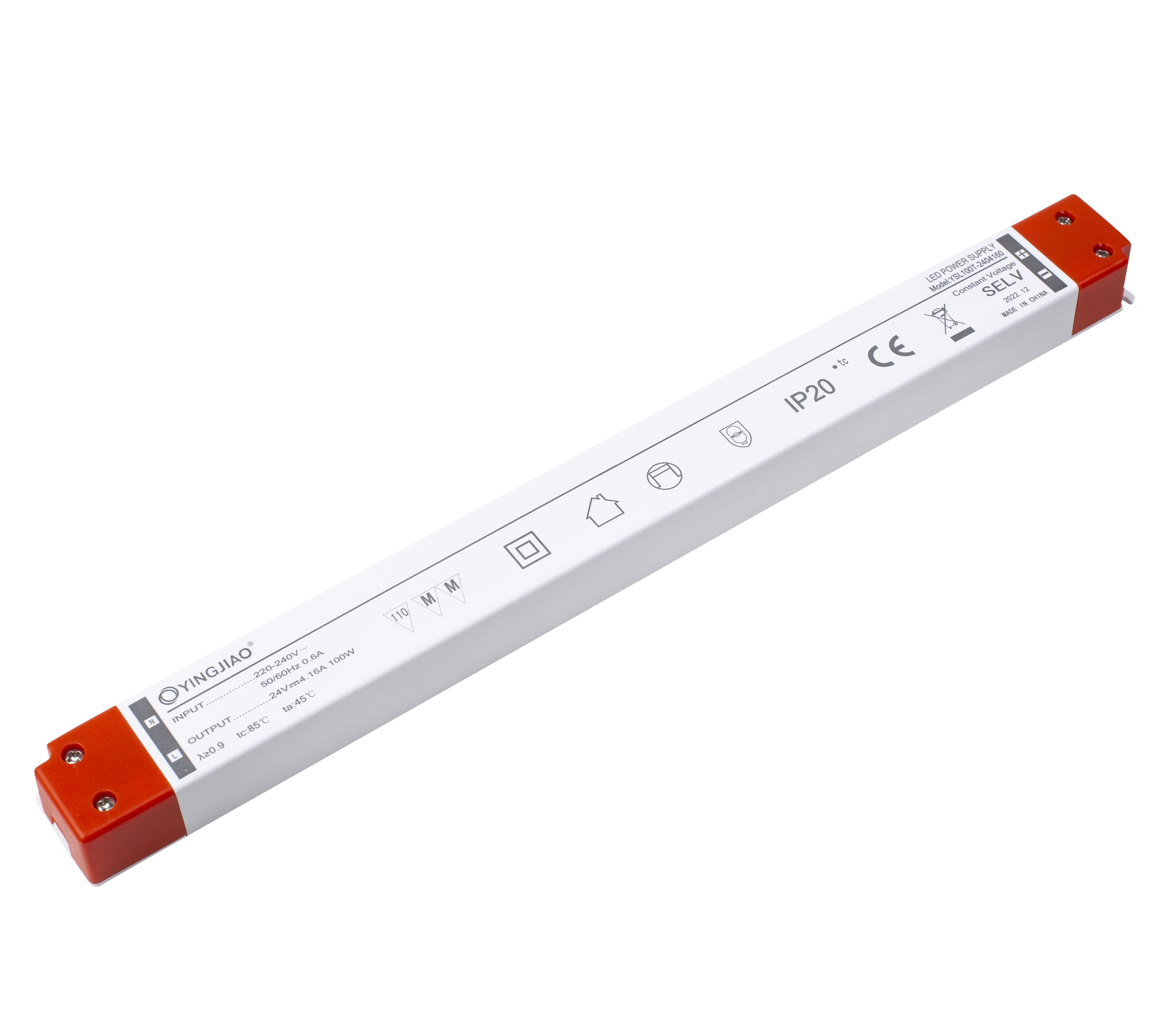 Vaste spanning PSU LED 12V 8,33A 100W