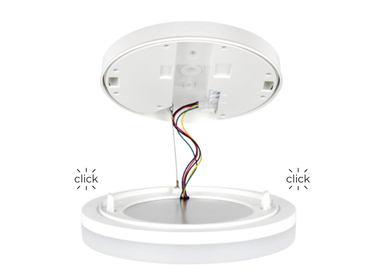 plafondlamp ACTON 4000K 24W 2600lm rond IP54 wit PRIME