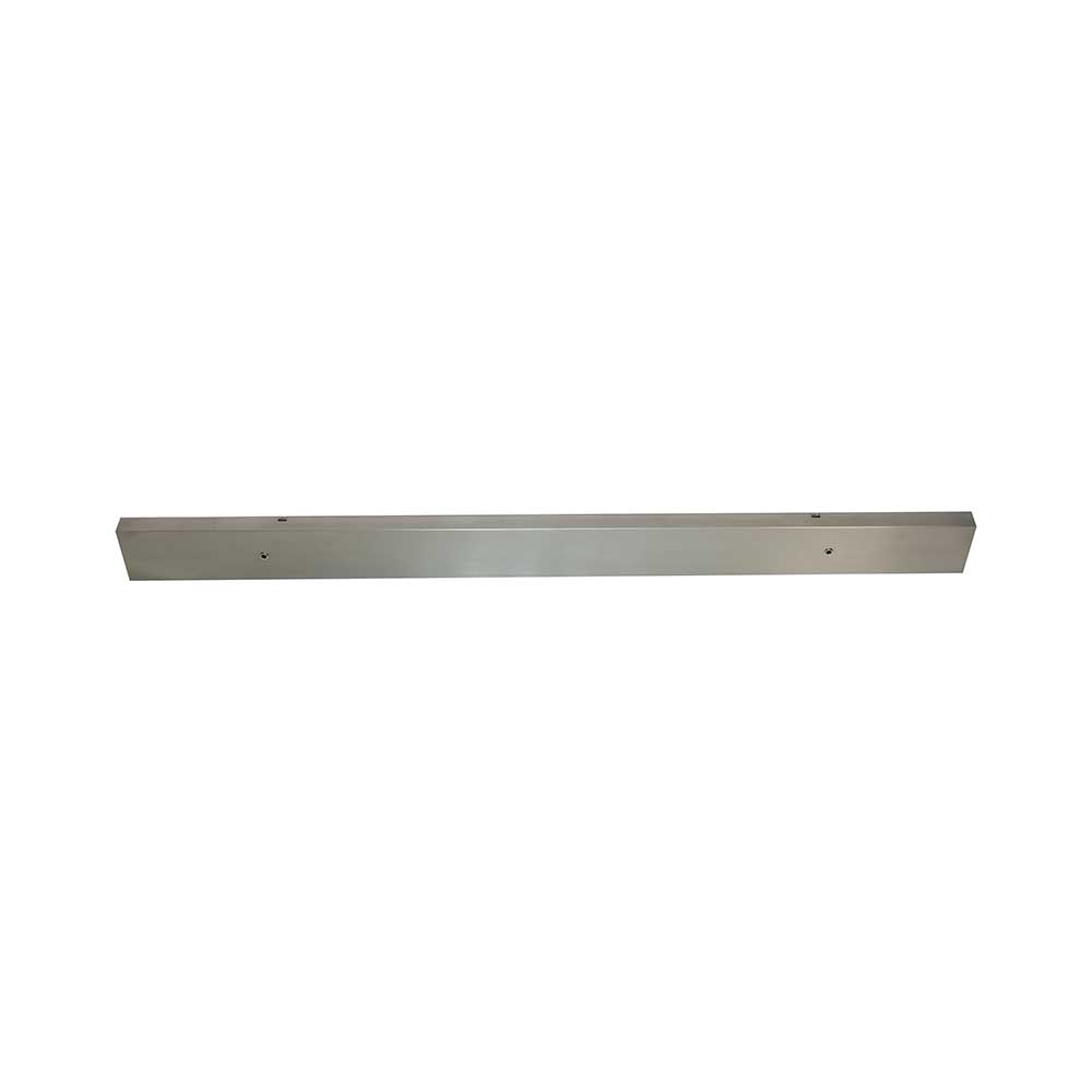 Artdelight Balk - Hanglamp - 2 lichts - Mat staal