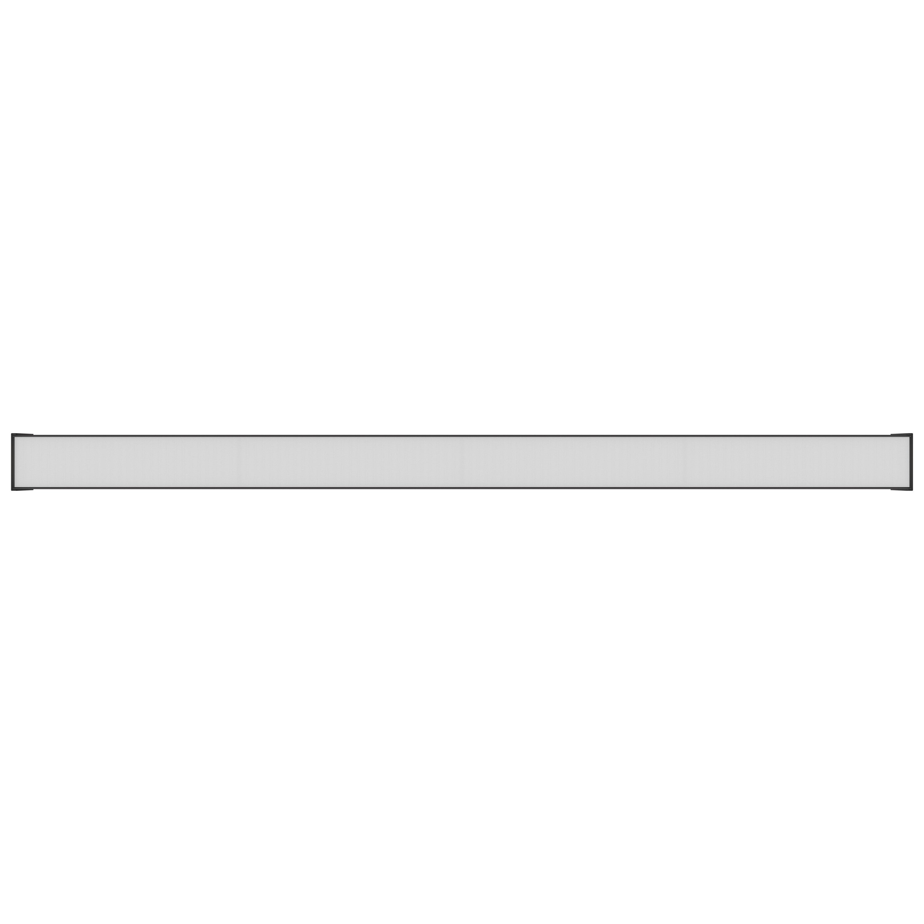 Lineaire armatuur FUSION 4000K 40W 5200lm 120° IP20 120cm zwart PRIME PC Cover (single)