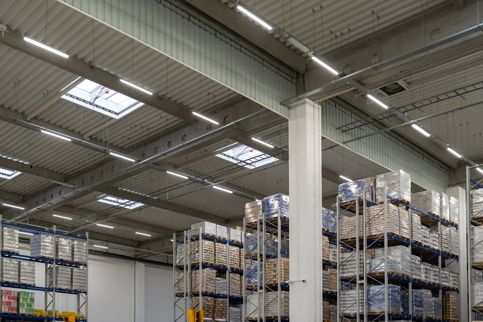 Hermetische armatuur RANGER 4000K 60-80W 14400lm IP66 150cm grijs PRIME noodmodule LAW 3h AT