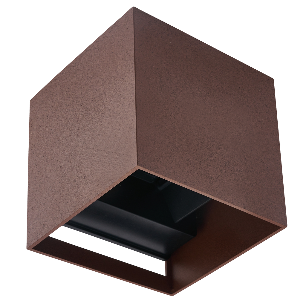 LED wandlamp G9 IP65 corten CUBE LITE